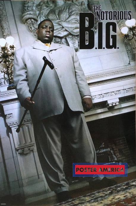 The Notorious B.i.g. Suit And Cane Poster 24 X 36 Posters Prints & Visual Artwork