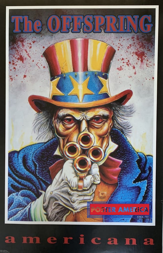 The Offspring Americana Poster 22 X 34 Vintage Poster