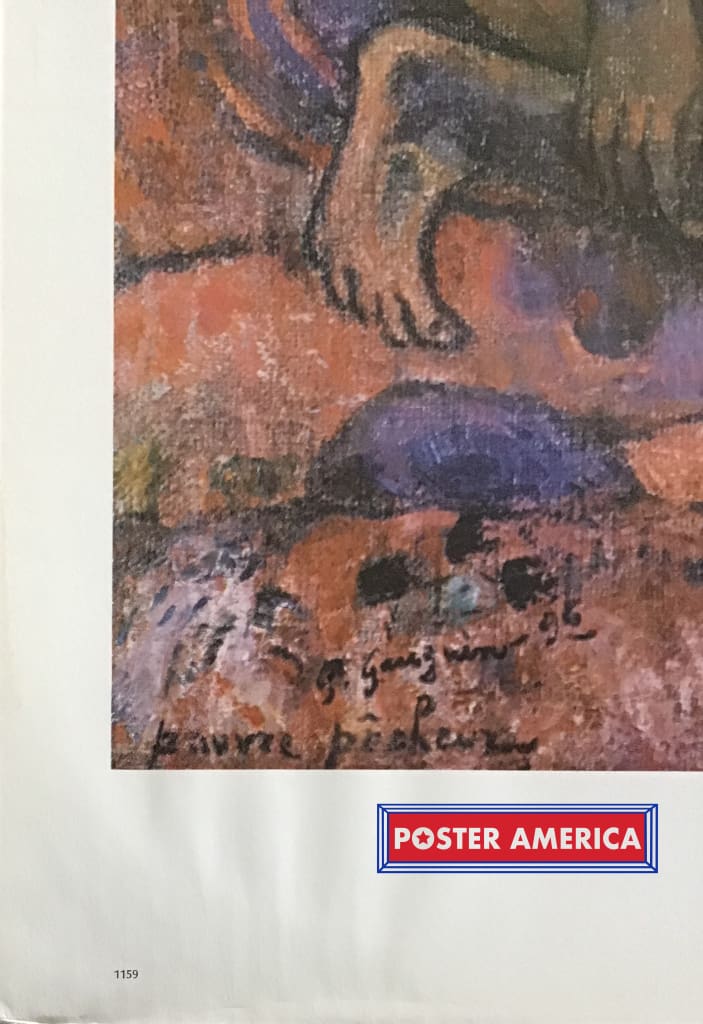 Load image into Gallery viewer, The Poor Fisherman By Paul Guaguin Fine Art Reproduction Poster 22.5 X 28.5 Print
