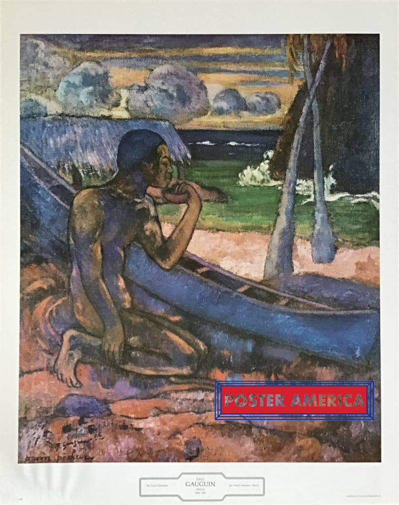 Load image into Gallery viewer, The Poor Fisherman By Paul Guaguin Fine Art Reproduction Poster 22.5 X 28.5 Print
