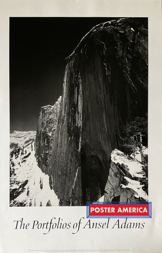 The Portfolios Of Ansel Adams Poster 23.25 X 36