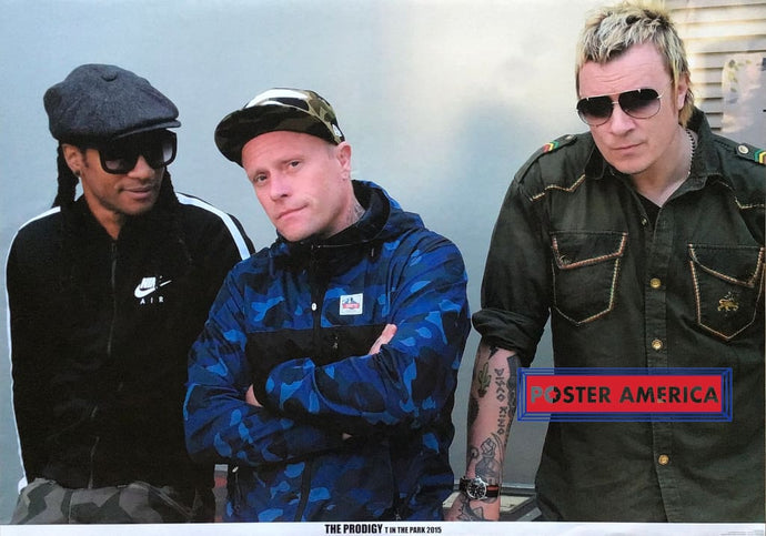 The Prodigy T In The Park 2015 Poster 23.5 X 33