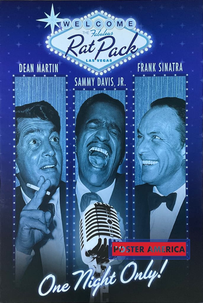 Load image into Gallery viewer, The Rat Pack Las Vegas Out Of Print Poster 24 X 35 Vintage Poster
