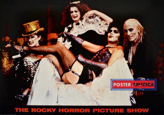 The Rocky Horror Picture Show Rare Out Of Print Poster 23.5 X 34