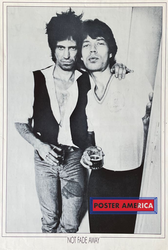 Load image into Gallery viewer, The Rolling Stones Not Fade Away Vintage Poster 21.5 X 32 Vintage Poster
