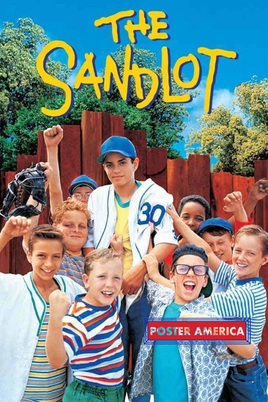 The Sandlot Fists Movie Poster 24 X 36