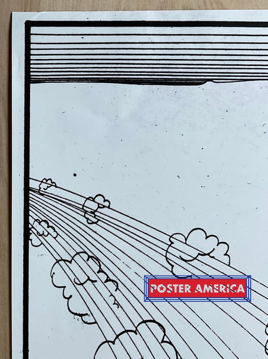 The Savage Journey By Ralph Steadman Vintage 2005 Art Poster 24 X 36