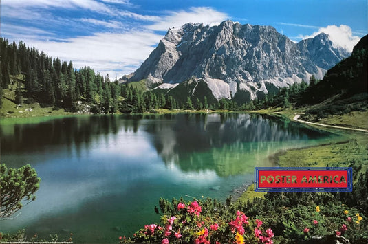 The Seebensee Lake in the Austrian Alps Poster 24 x 36 - Poster