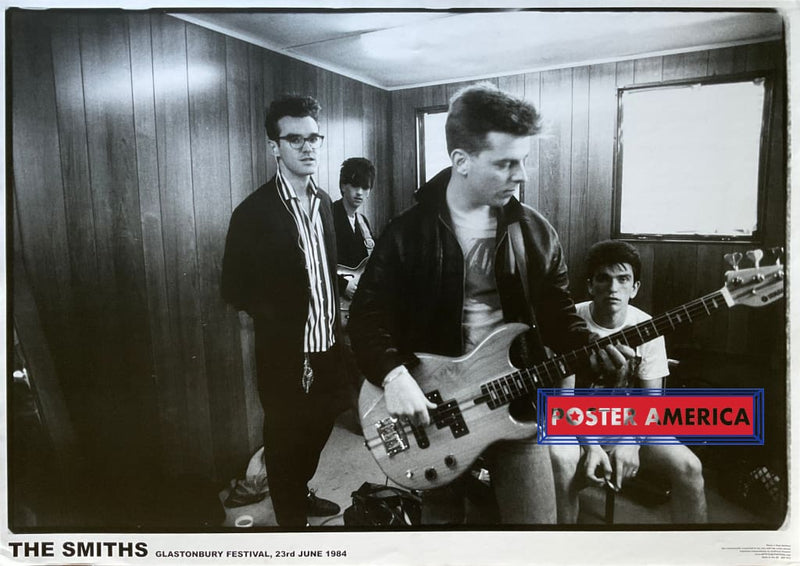 Load image into Gallery viewer, The Smiths Glastonbury 1984 Uk Import Poster 23 X 33
