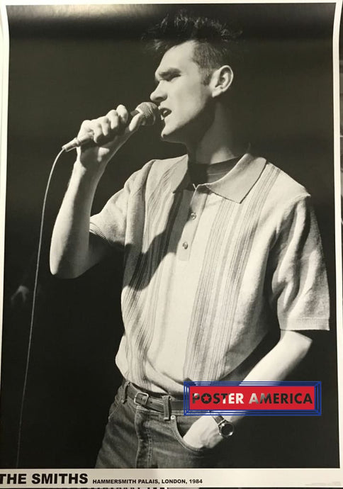 The Smiths Morrissey London 1984 Reproduction Poster 22 X 34