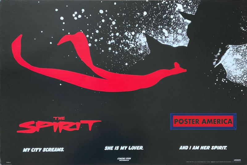 Load image into Gallery viewer, The Spirit Movie Coming Soon 2008 Reproduction Poster 24 X 36
