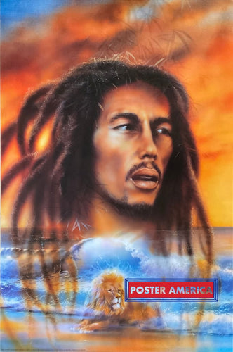 The Spirit Of Bob Marley By Rick Moreno Vintage 1995 Poster 24 X 36 Posters Prints & Visual Artwork