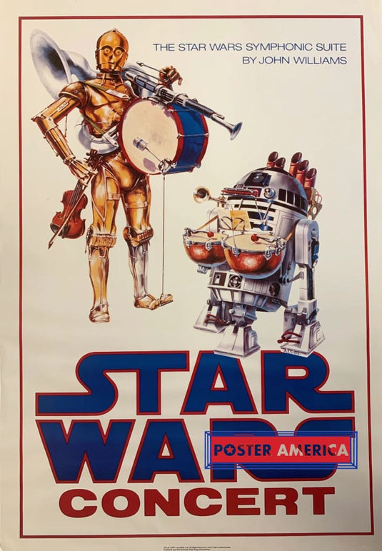 The Star Wars Concert Symphonic Suite Poster 27 X 40