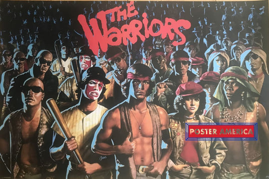 The Warriors Movie Poster Collage 24 X 36 Michael Beck James Remar Walter Hill