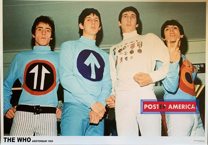 The Who Amsterdam 1965 Reproduction Poster 23.5 X 33