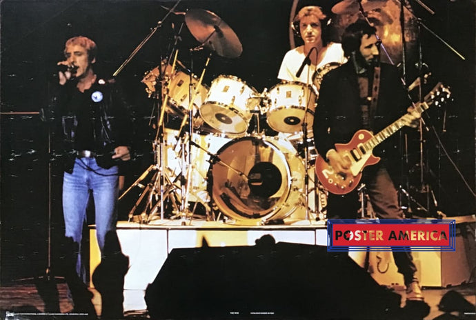 The Who Live On Stage Poster 23.5 X 35