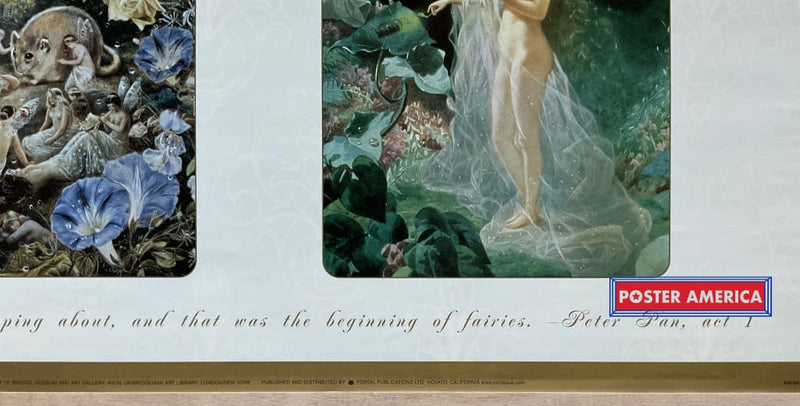 Load image into Gallery viewer, The World Of Fairies Vintage Art Slim Print 12 X 36
