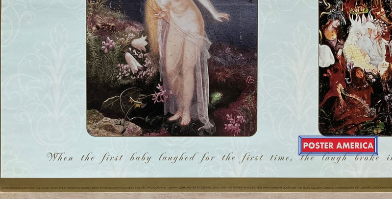Load image into Gallery viewer, The World Of Fairies Vintage Art Slim Print 12 X 36
