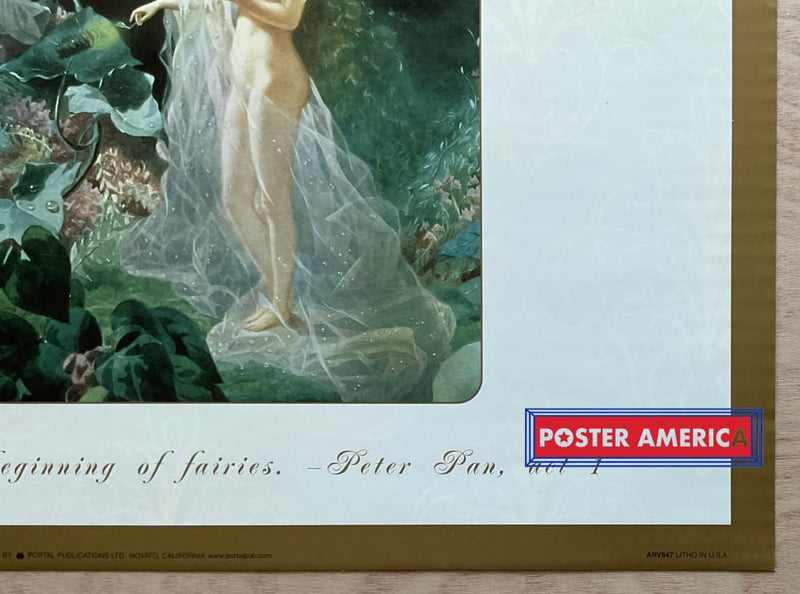 Load image into Gallery viewer, The World Of Fairies Vintage Art Slim Print 12 X 36
