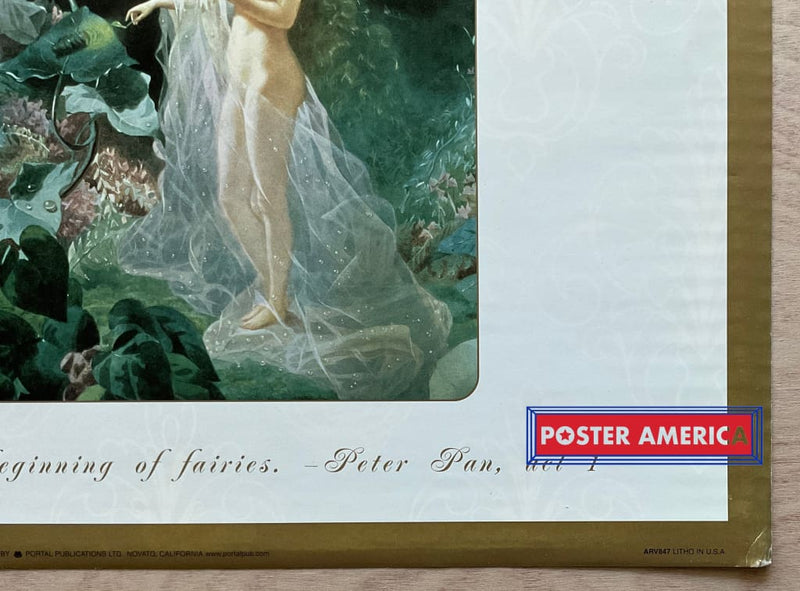 Load image into Gallery viewer, The World Of Fairies Vintage Art Slim Print 12 X 36
