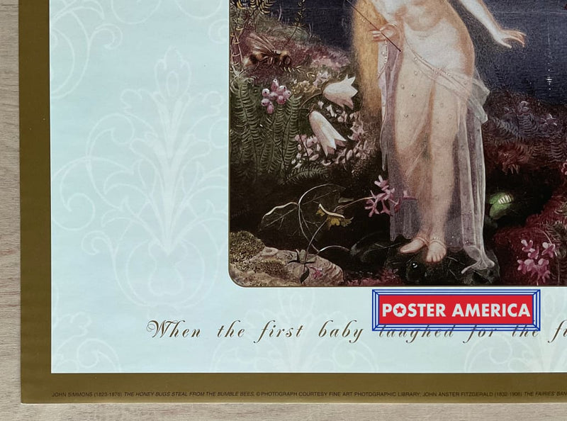 Load image into Gallery viewer, The World Of Fairies Vintage Art Slim Print 12 X 36
