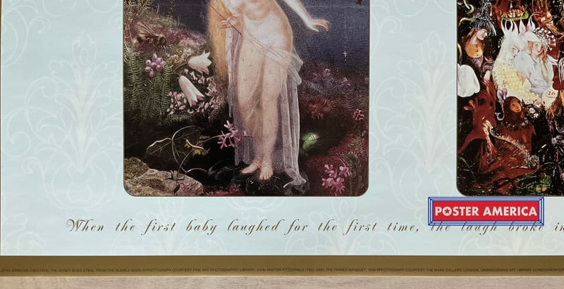 Load image into Gallery viewer, The World Of Fairies Vintage Art Slim Print 12 X 36
