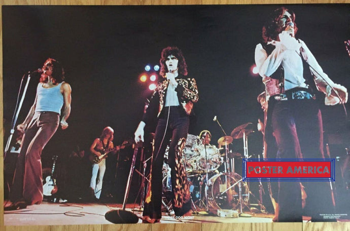 Three Dog Night Live On Stage Vintage Poster 23 X 35