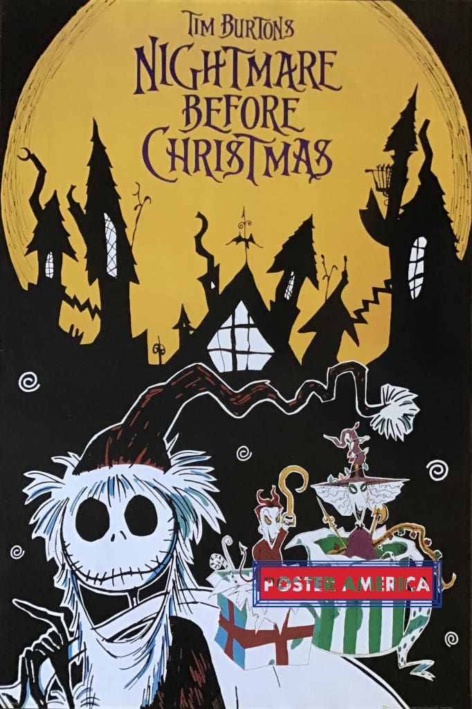Load image into Gallery viewer, Tiim Burtons Nightmare Before Christmas Poster 24 X 36
