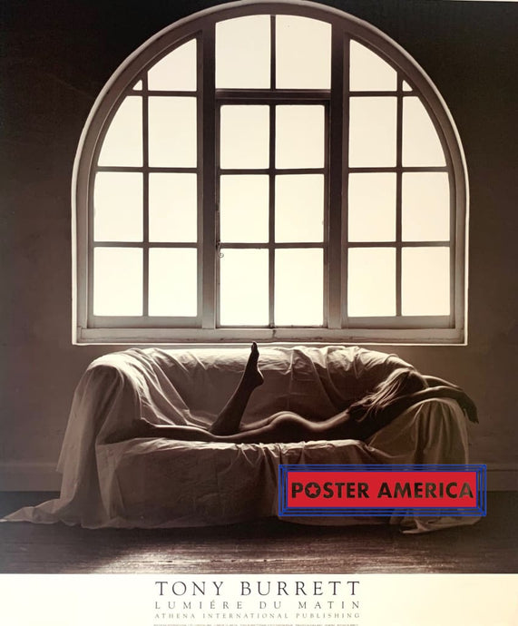 Tony Burrett Lumiere Du Matin 1989 Vintage Art Poster Print 20 X 24 Vintage Poster