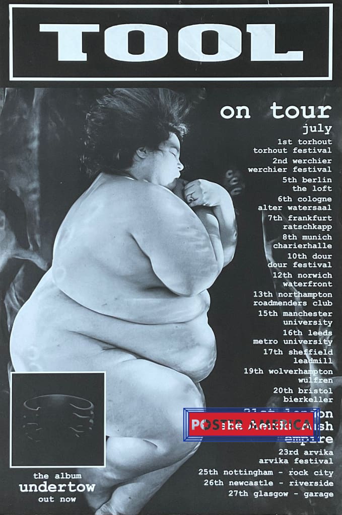 Load image into Gallery viewer, Tool Undertow Album Original Vintage Tour Poster 18.5 X 27.5 Vintage Poster
