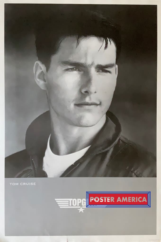 Load image into Gallery viewer, Top Gun Black And White Tom Cruise Movie Poster 24 X 36
