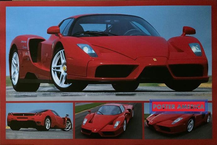Tribute to Enzo Super Sports Car Poster 24 x 36 Poster