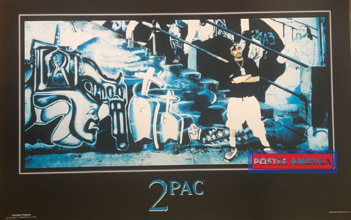 Tupac Shakur 1992 Original Poster 22.5 X 34.5 Vintage Poster