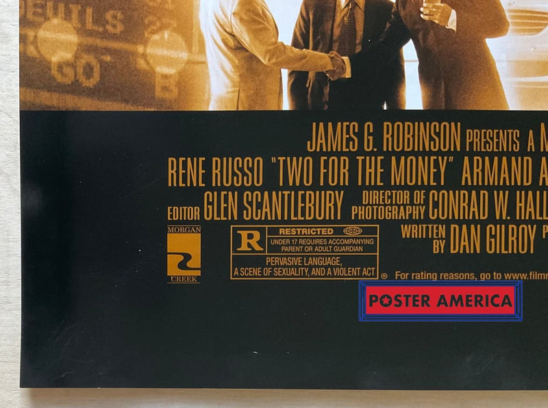 Load image into Gallery viewer, Two For The Money One-Sheet Movie Poster 27 X 40
