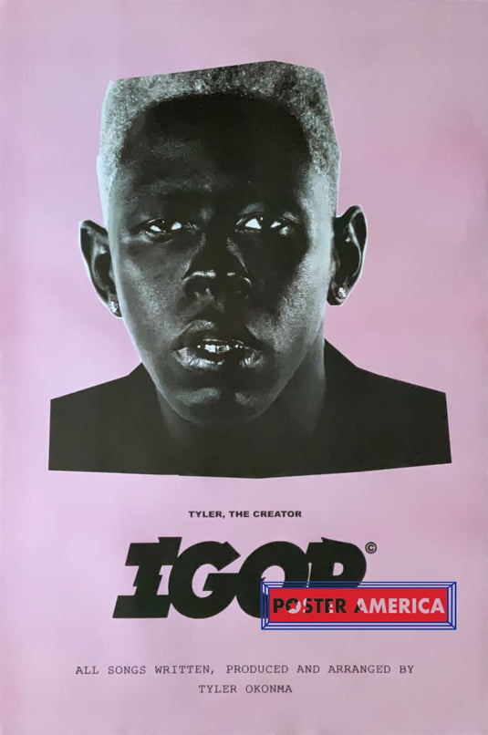 Tyler The Creator Igor Album Cover 24 X 36 Posters Prints & Visual Artwork