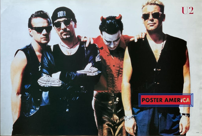 Load image into Gallery viewer, U2 Group Shot Poster 23.5 X 34.5

