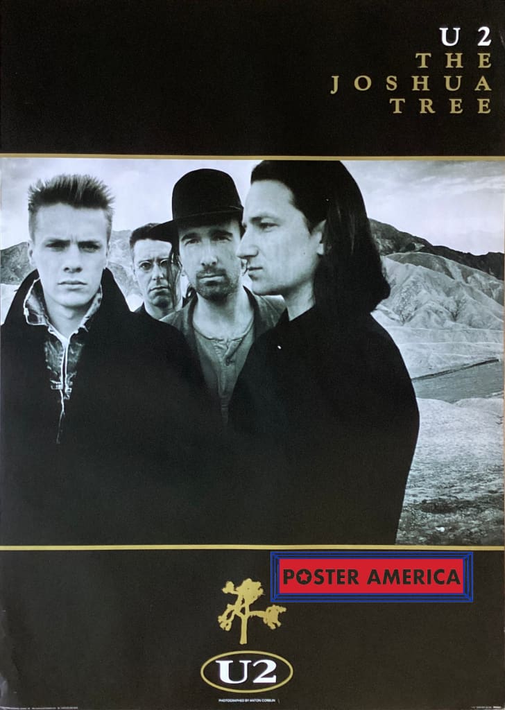 Load image into Gallery viewer, U2 The Joshua Tree Album Cover Out Of Print 24 X 34 Poster
