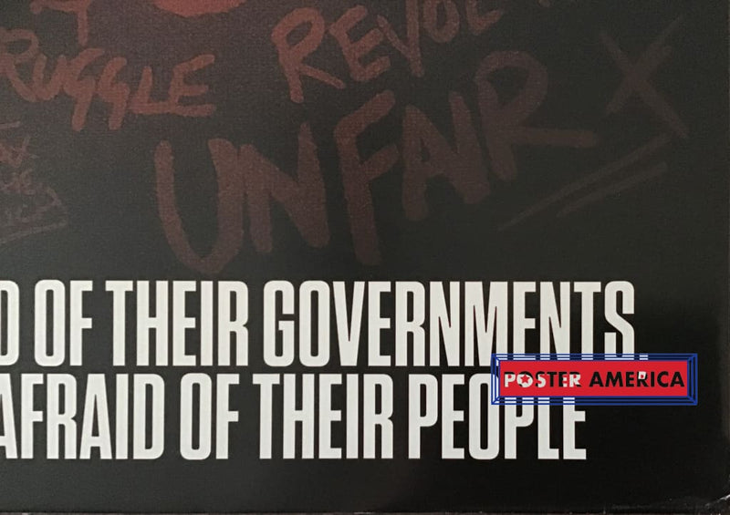 Load image into Gallery viewer, V For Vendetta Mask And Quote Poster 24 X 36
