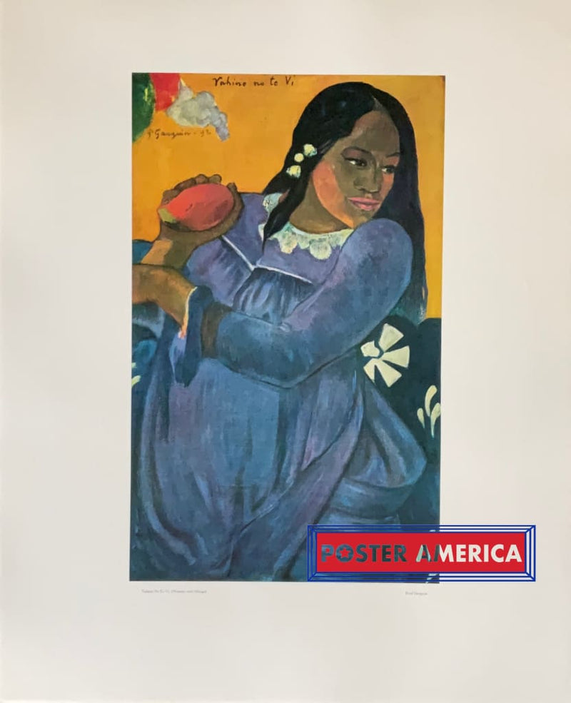 Load image into Gallery viewer, Vahine No Te Vi By Paul Gauguin Fine Art Print 22.5 X 28
