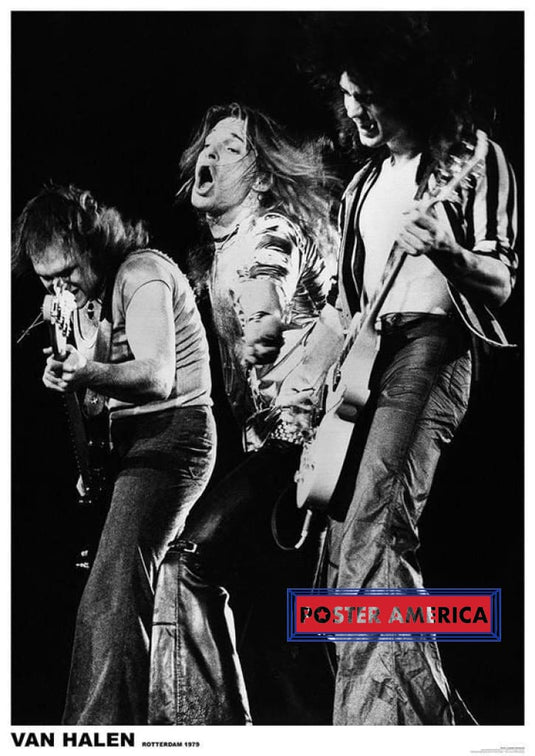 Van Halen Rotterdam 1979 Poster 23 X 33