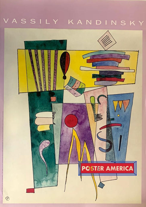 Vassily Kandinsky Art Reproduction Poster 24 X 34 Vintage Poster