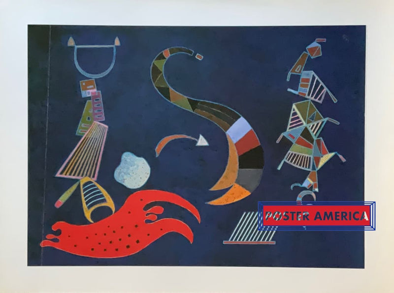 Load image into Gallery viewer, Vassily Kandinsky La Fléche Vintage 1993 Fine Art Print 23.6 X 31.5

