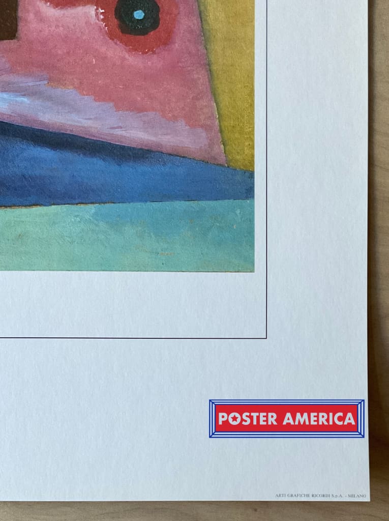 Load image into Gallery viewer, Vassily Kandinsky Schweres Rot Vintage Italian Import Art Print 23.5 X 31.5 Fine
