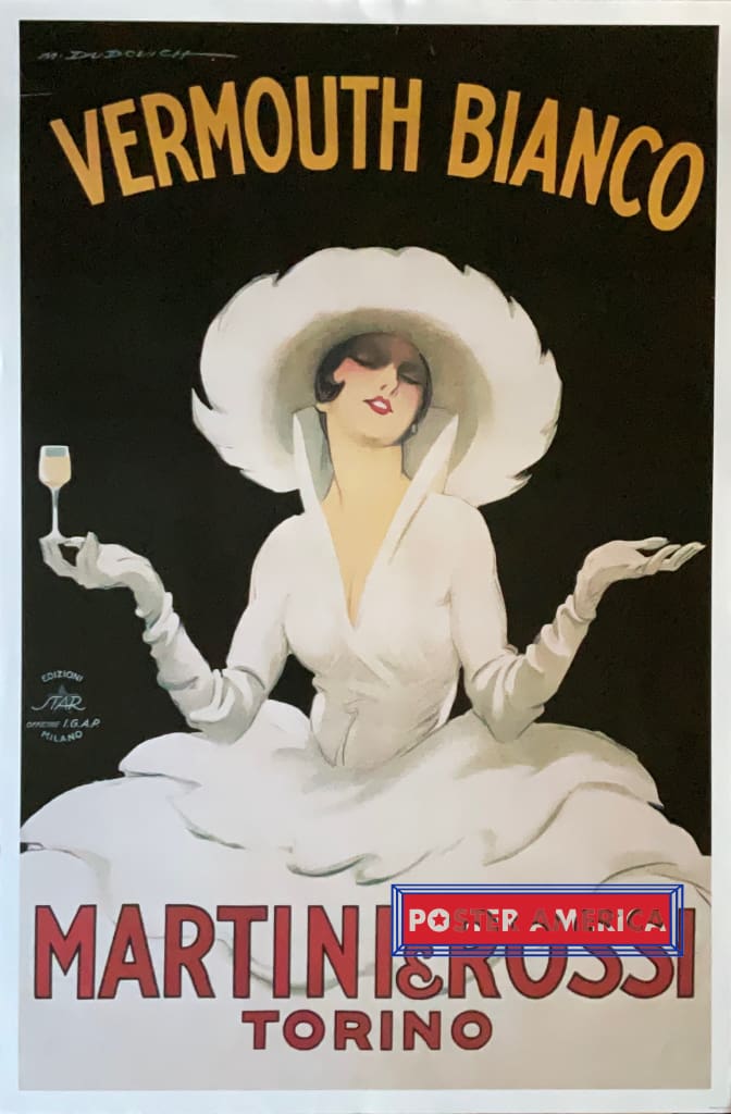 Load image into Gallery viewer, Vermouth Bianco Martini &amp; Rossi Poster 24 X 36
