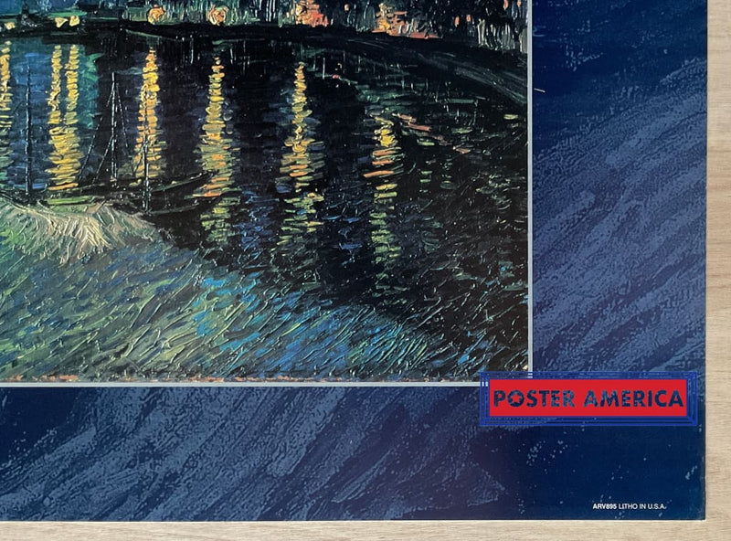 Load image into Gallery viewer, Vincent Van Gogh Art Collection Vintage 2000 Slim Print 12 X 36
