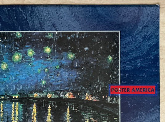 Vincent Van Gogh Art Collection Vintage 2000 Slim Print 12 X 36