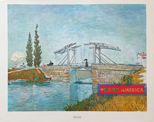 Vincent Van Gogh Bridge At Arles Fine Art Print 22.5 X 28.