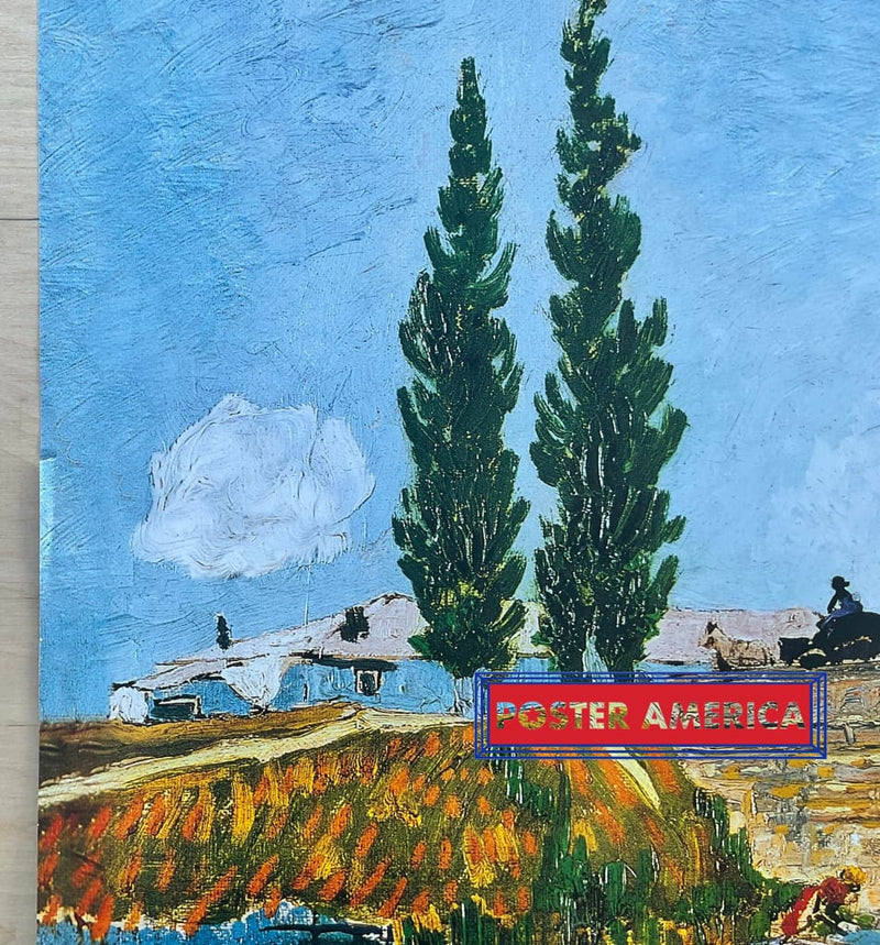 Load image into Gallery viewer, Vincent Van Gogh Le Pont De Langlois Arles Vintage Swedish Import Art Poster 24 X 36

