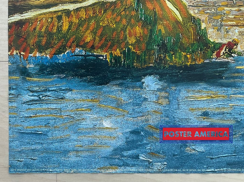 Load image into Gallery viewer, Vincent Van Gogh Le Pont De Langlois Arles Vintage Swedish Import Art Poster 24 X 36
