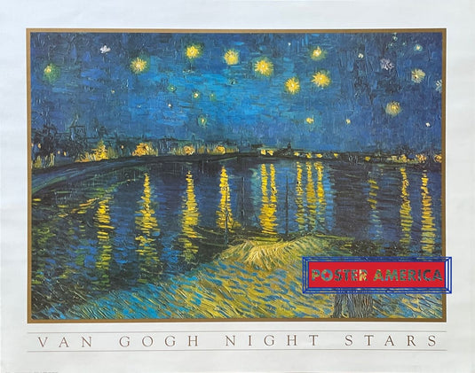 Vincent Van Gogh Nigh Stars Art Print 22 X 28 Posters Prints & Visual Artwork